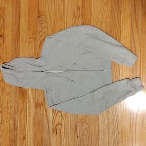 Brandy Melville Crystal Cropped Hoodie